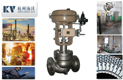 氣動薄膜低噪音籠式調節閥