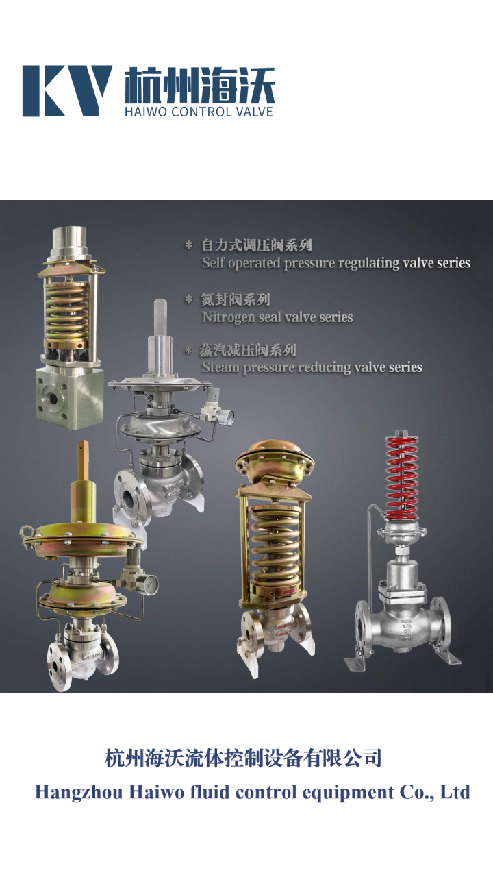 自力式（shì）減壓閥係列-杭州海（hǎi）沃流（liú）體控製設備有限公司