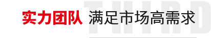 實力團隊,滿足市場高需求