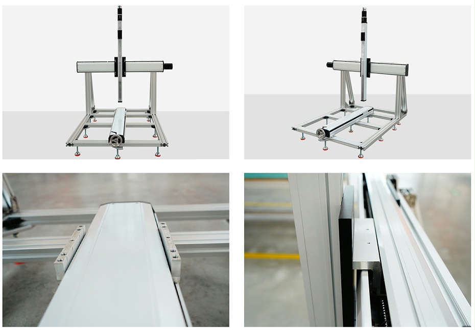 FTH17非標十字滑台帶架子