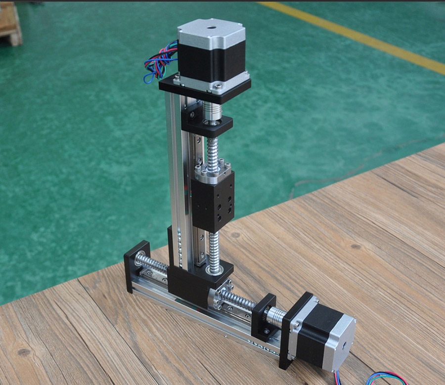 滾珠絲杆T型兩軸滑台