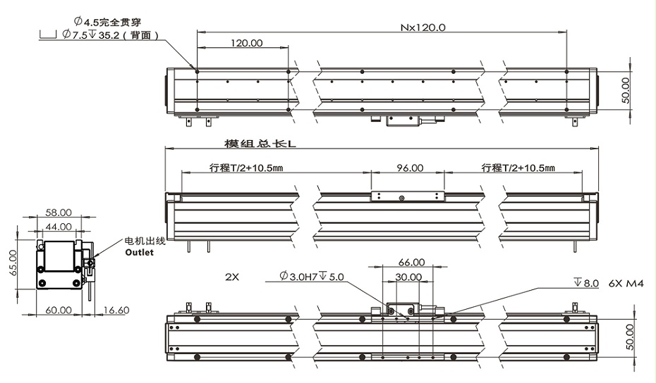 FXZ60直線電機模組（zǔ）