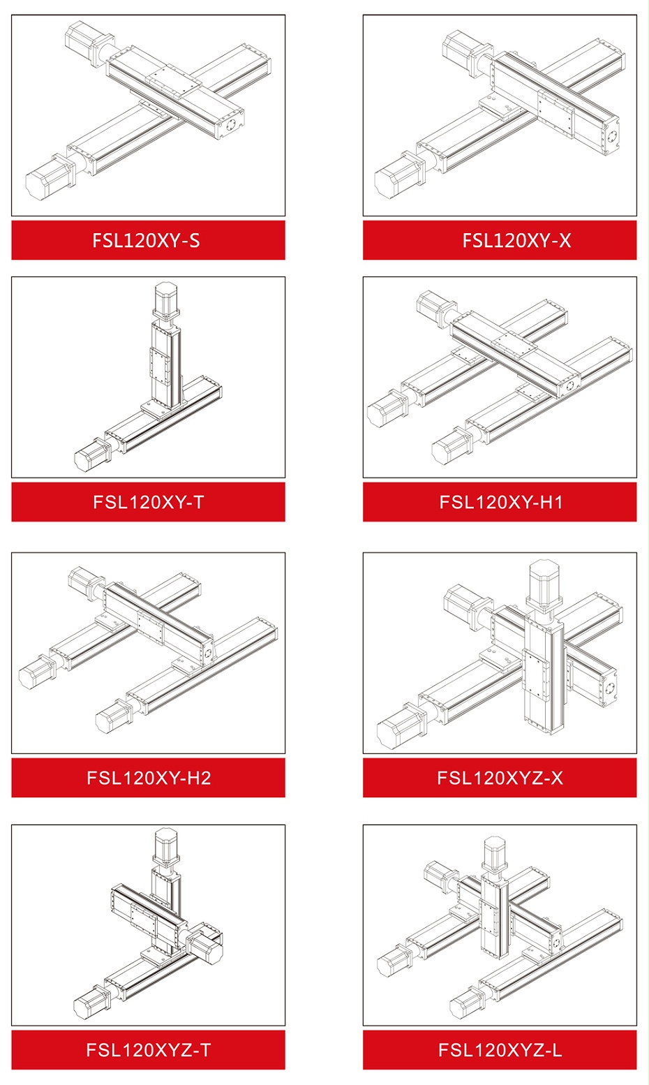 120絲杆（gǎn）模組多軸
