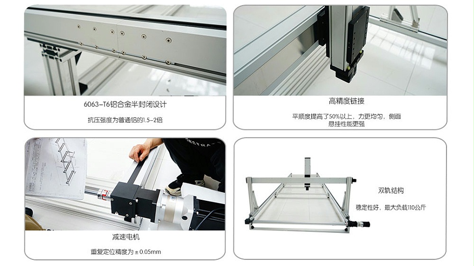 龍門封閉式模組帶架子